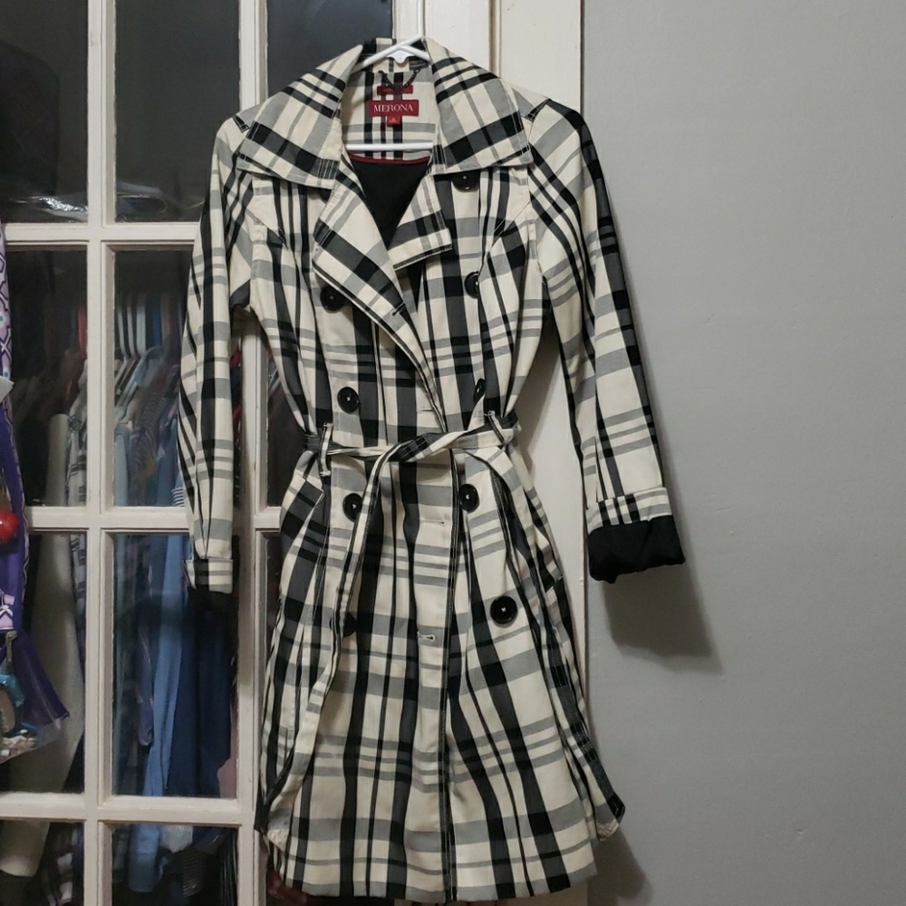 Burberry inspired trench coat